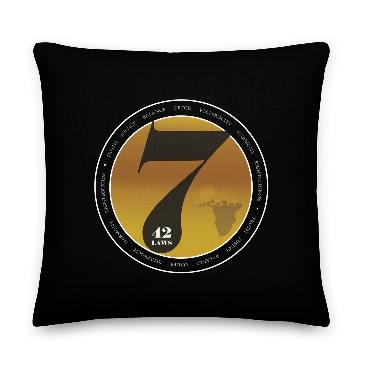 Principles of Ma'at Premium Pillow