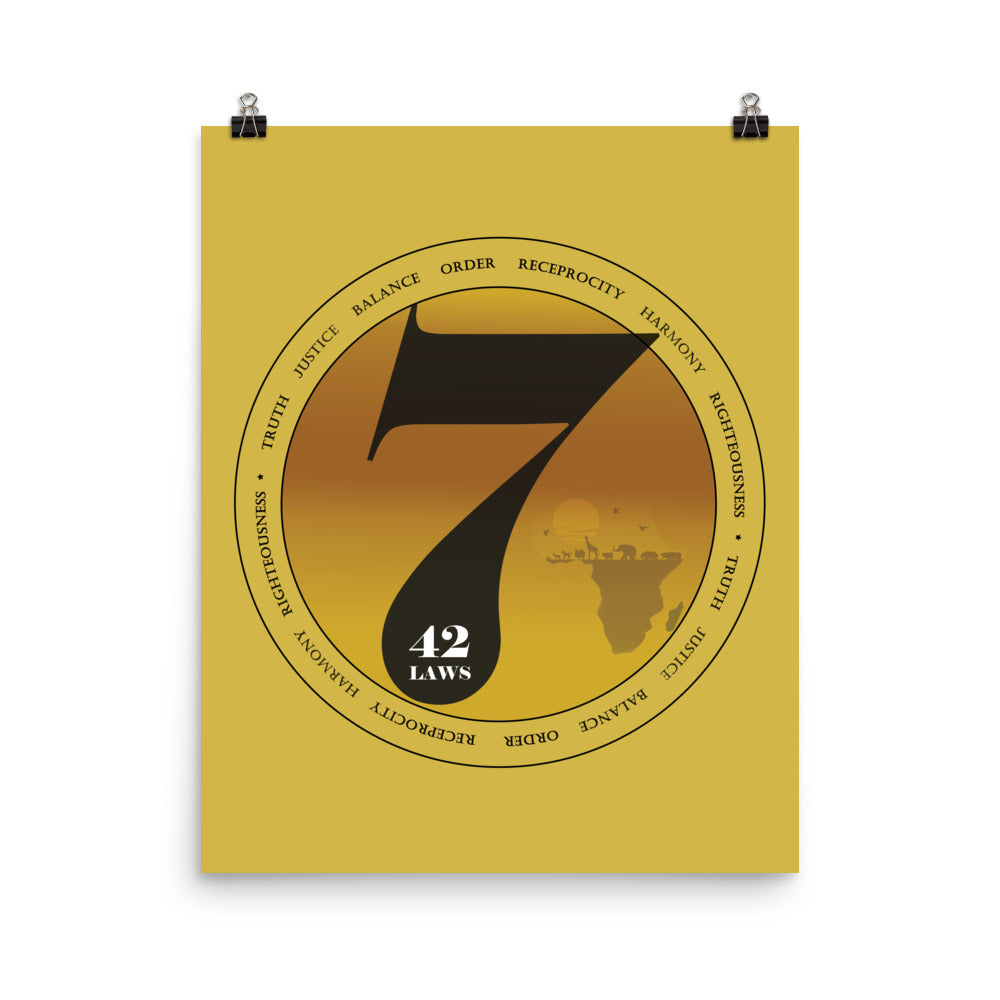 Principles of Ma'at Poster