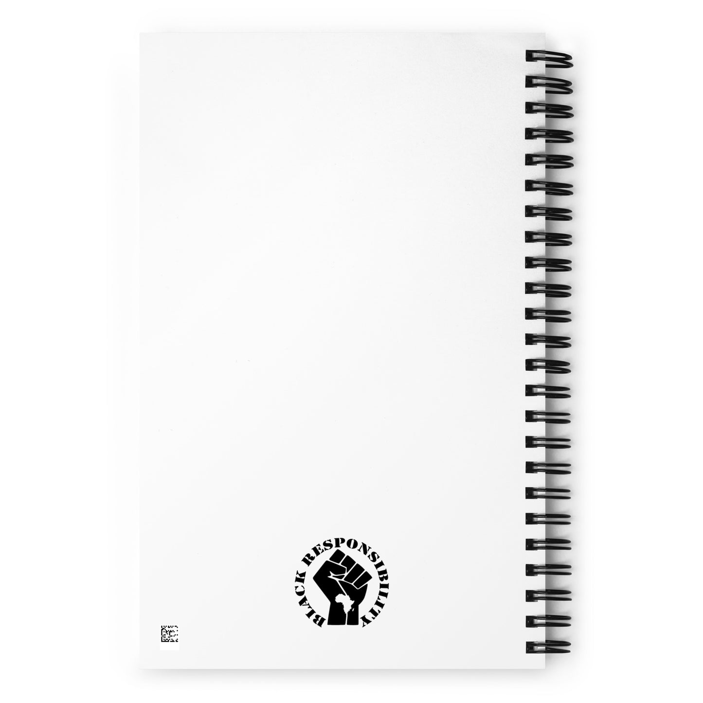Principle of Ma'at Spiral Notebook (white)