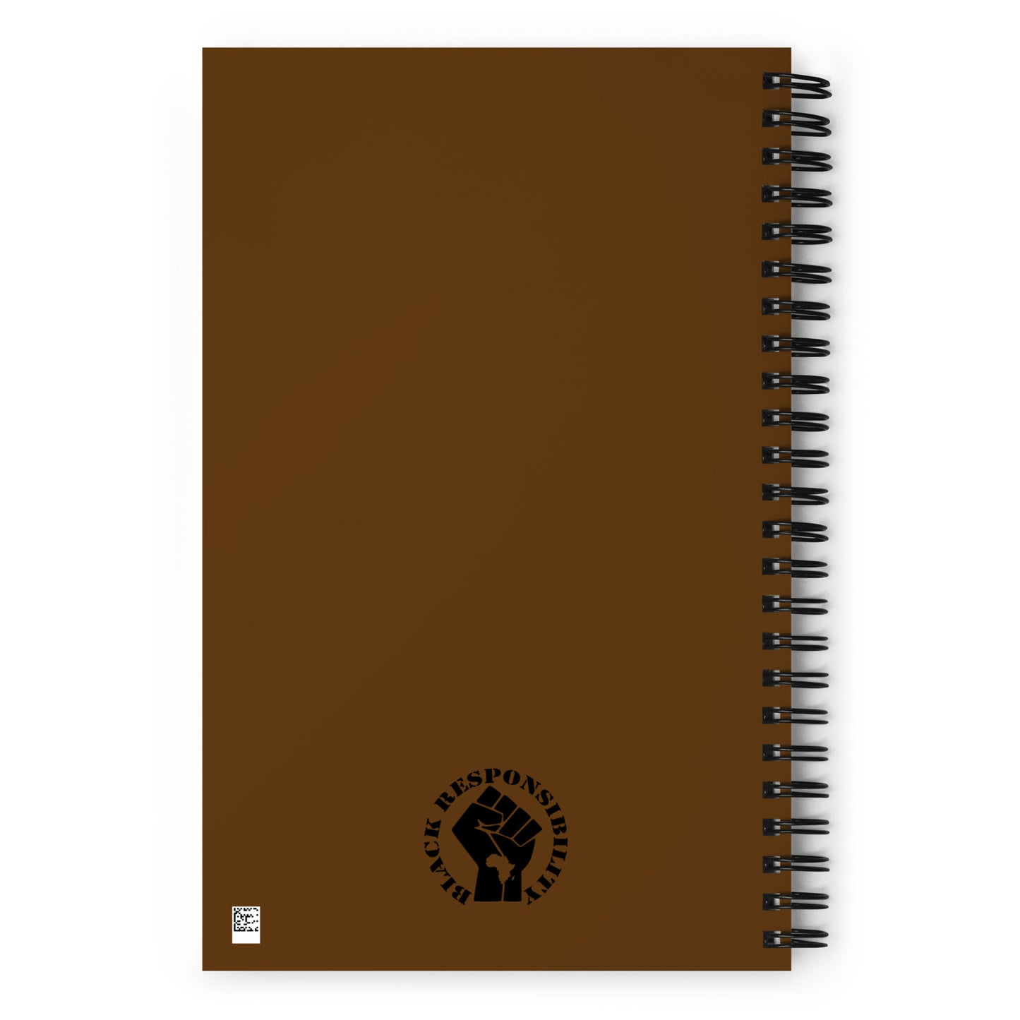 Principles of Ma'at Spiral Notebook (brown)