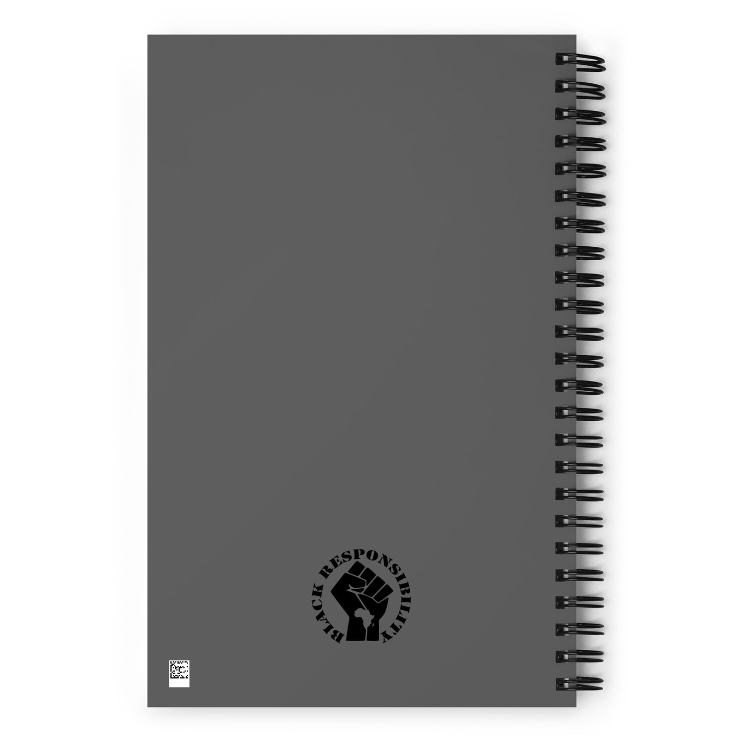 Principle of Ma'at Spiral Notebook (grey)