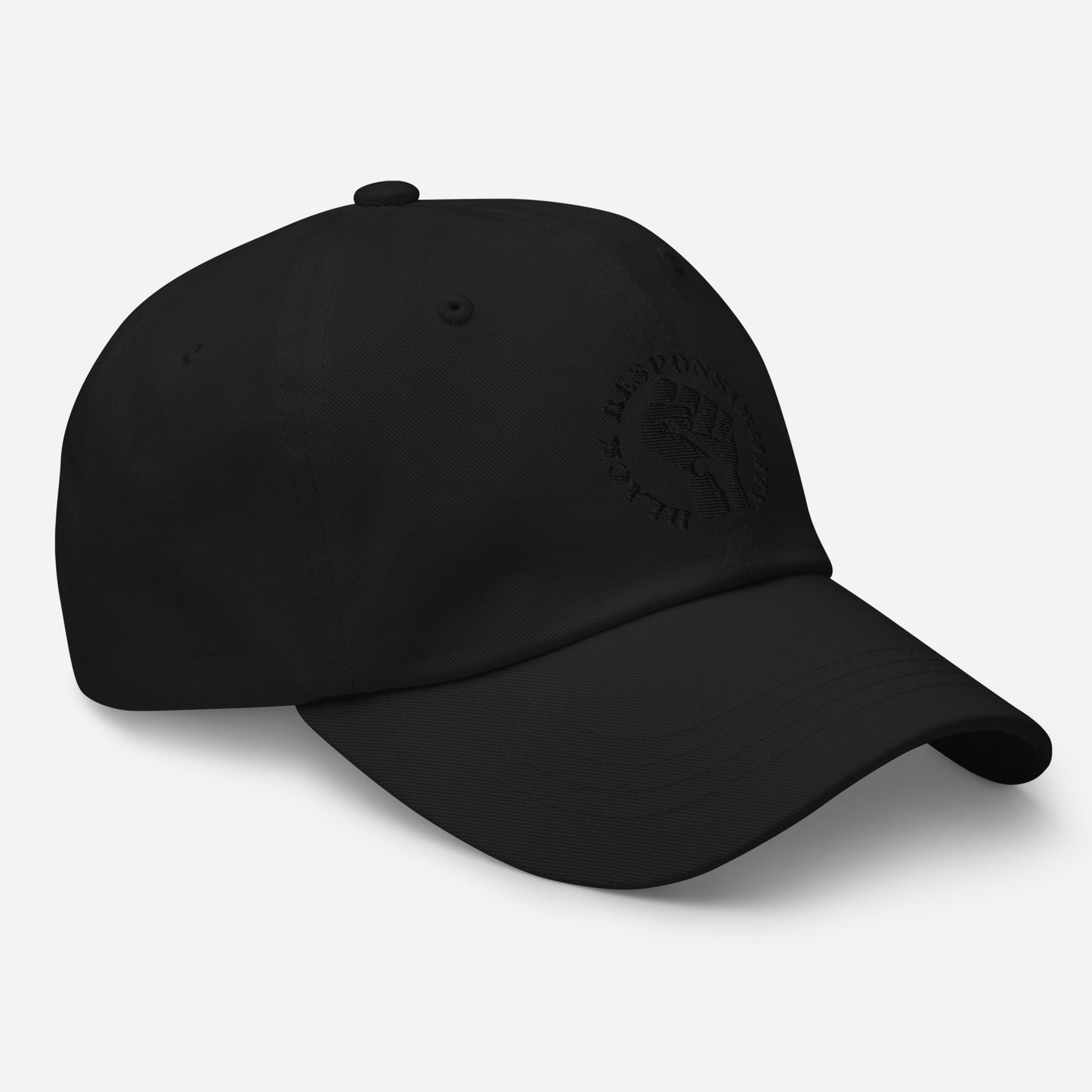 Black Responsibility Dad Hat