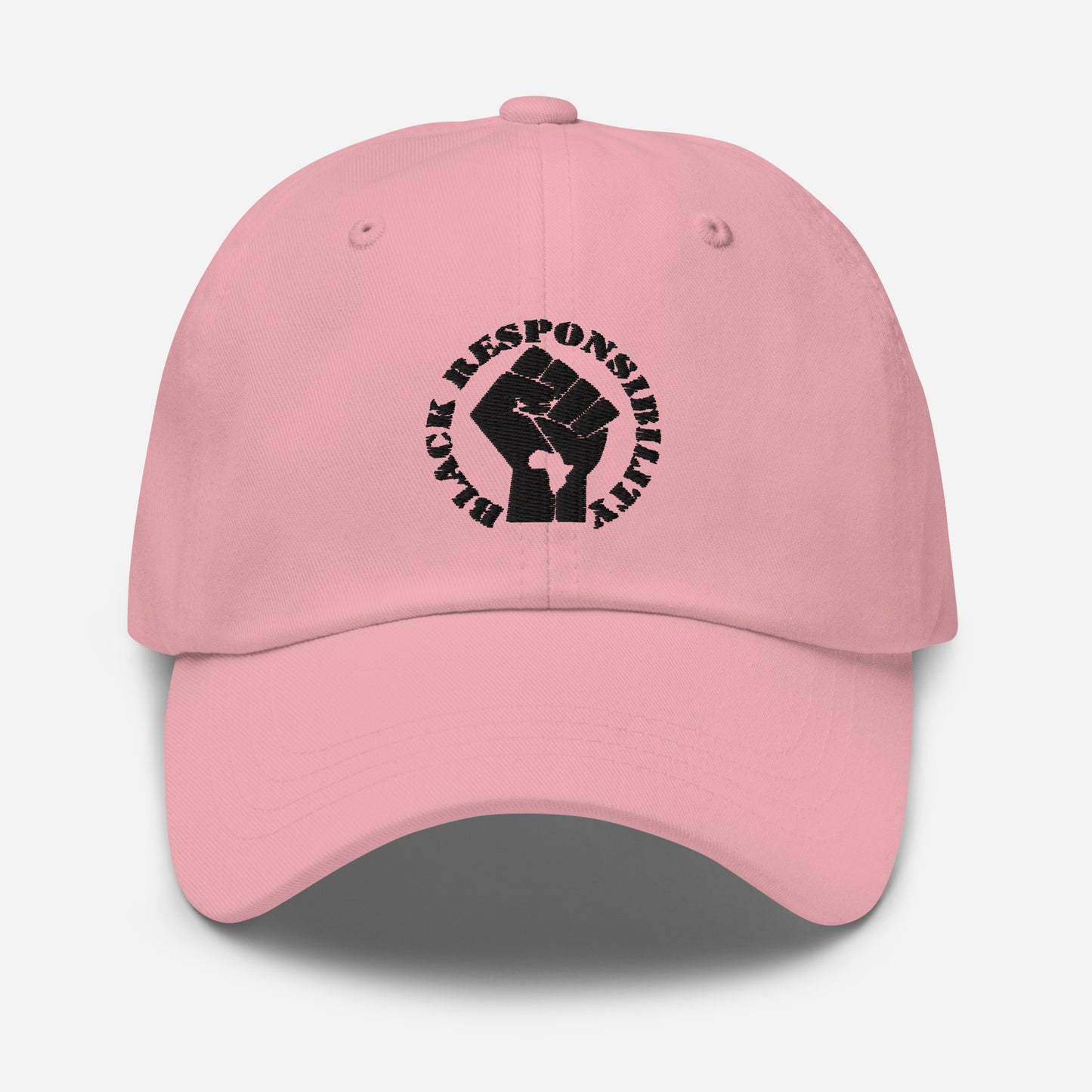 Black Responsibility Dad Hat