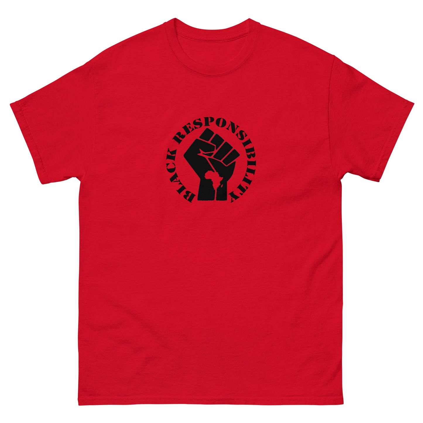 Black Responsibility Classic Tee