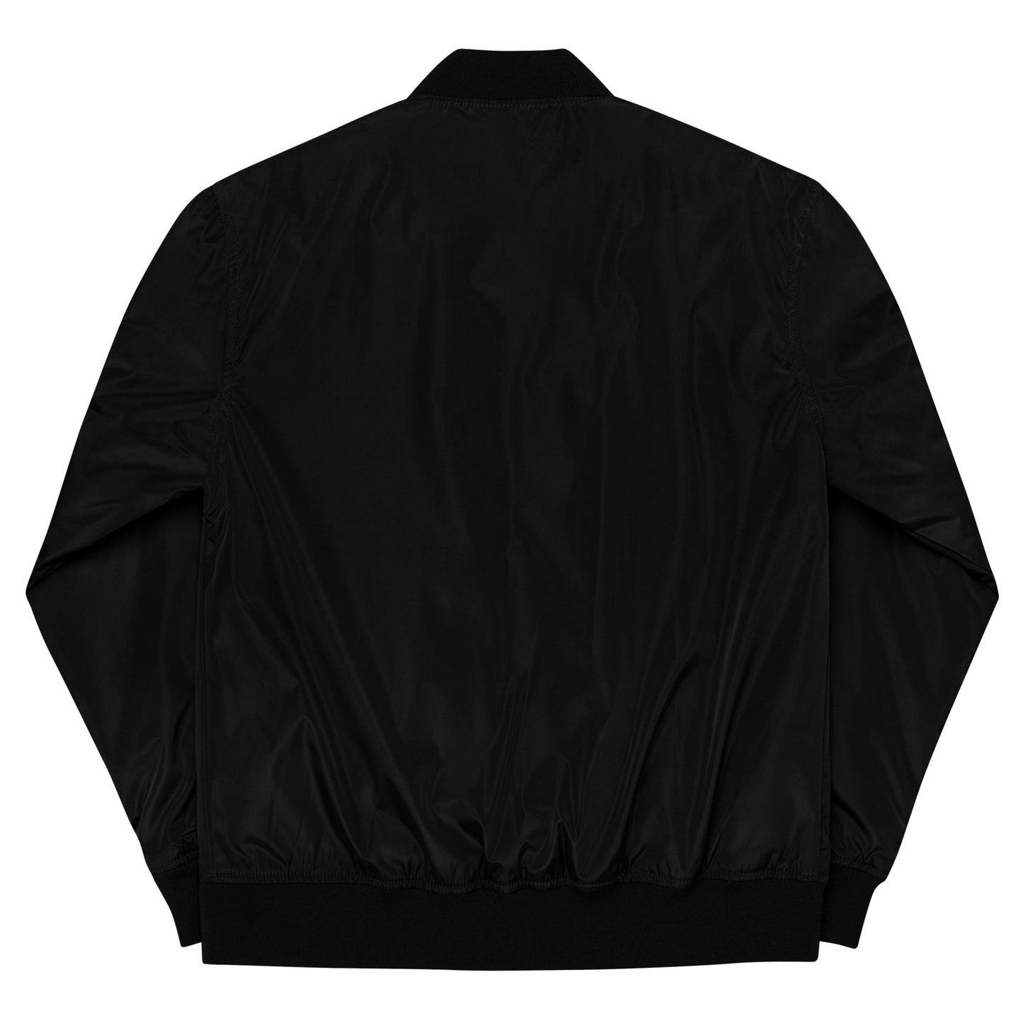 Black Responsibility Bomber Jacket