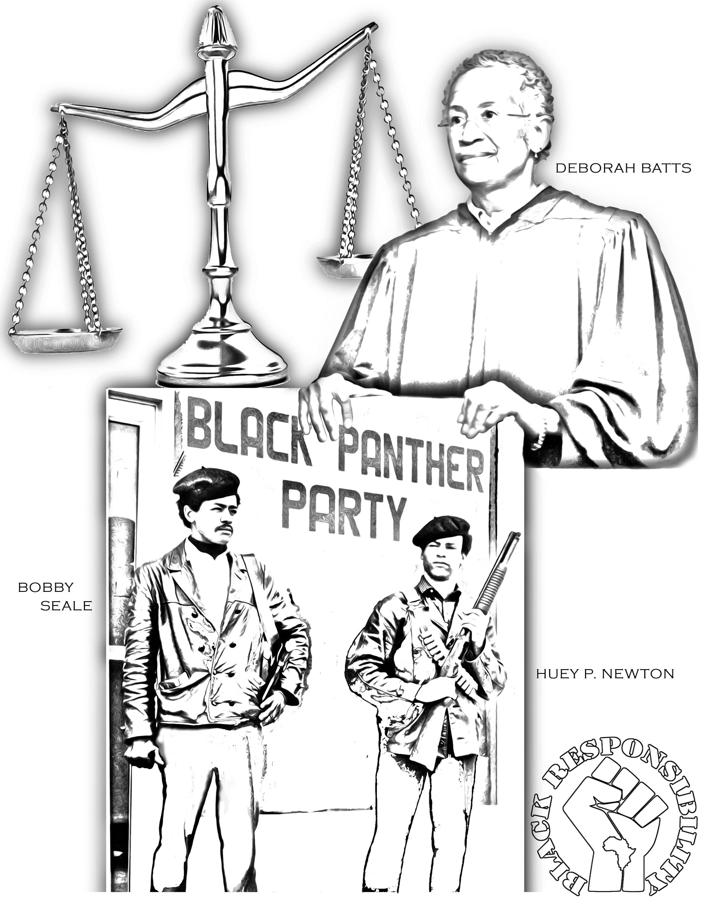 Black History Figures Coloring Book