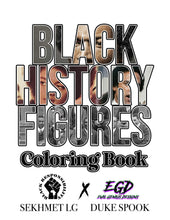 Load image into Gallery viewer, Black History Figures Coloring Book