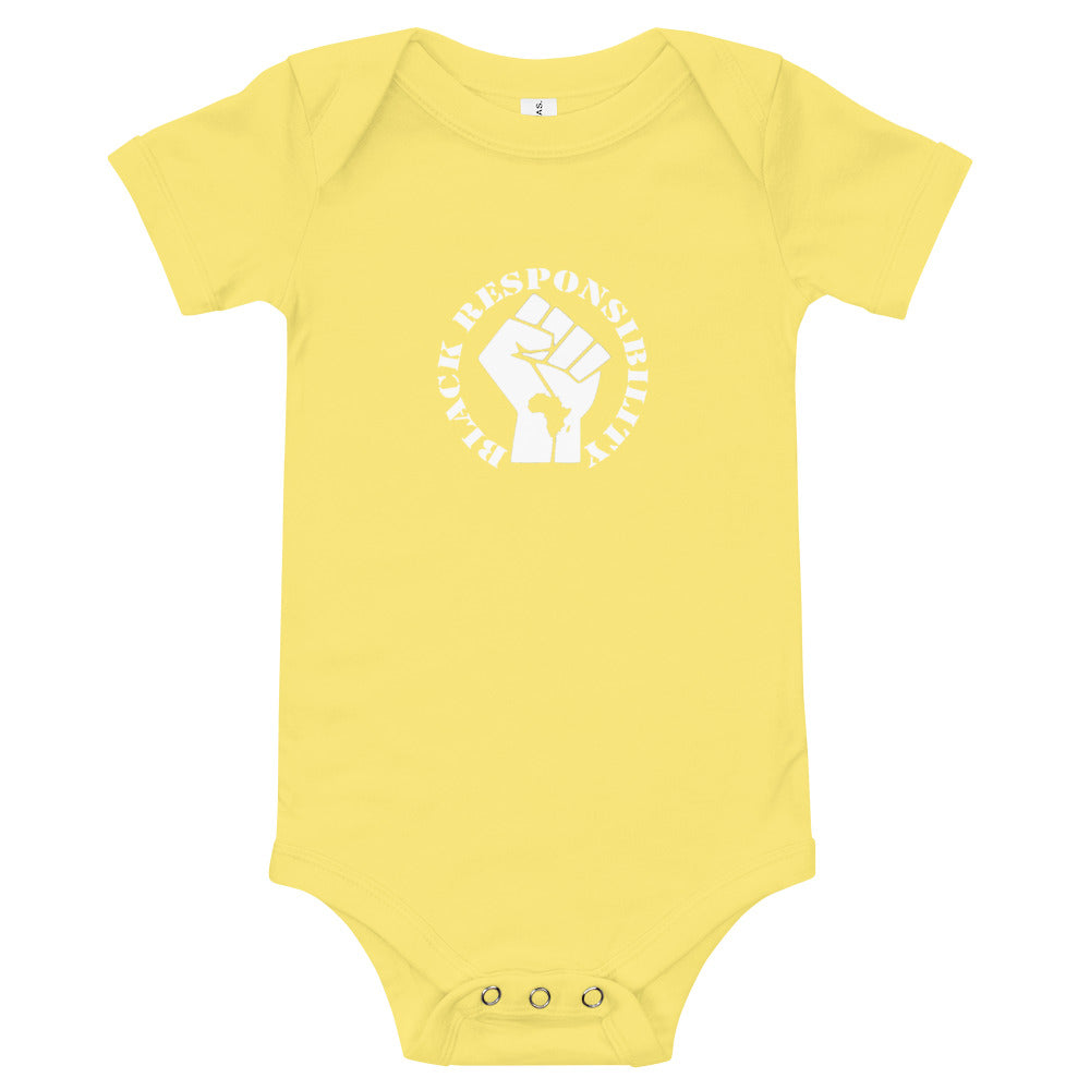 Black Responsibility Onesie