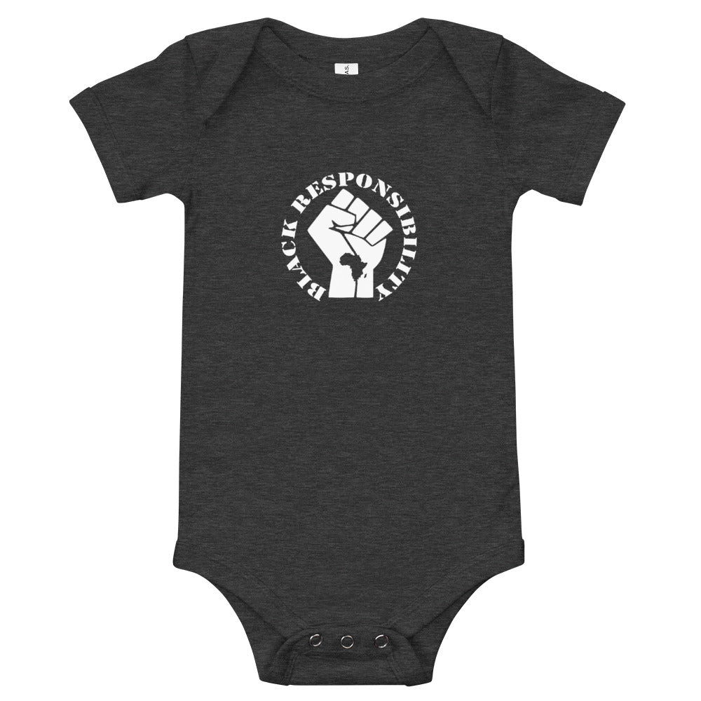 Black Responsibility Onesie