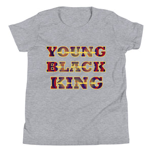 Young Black King Youth T-Shirt